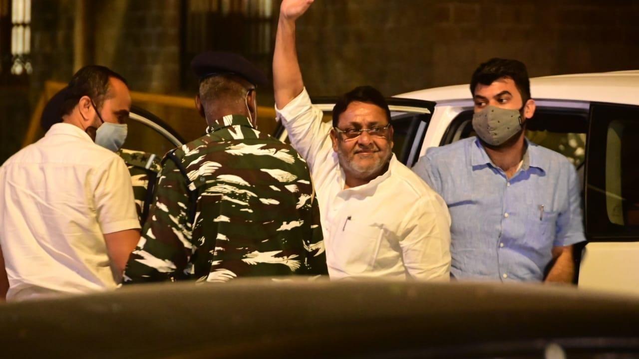 Money-laundering case: Maha minister Nawab Malik sent to 14-day judicial custody